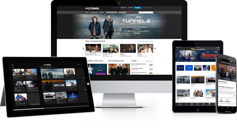 Canal+ live mobile et tablette