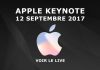 Apple Keynote septembre 2017 live phone 8
