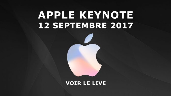 Apple Keynote septembre 2017 live phone 8
