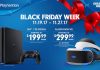 Black Friday Playstation PS4 PS VR 2017