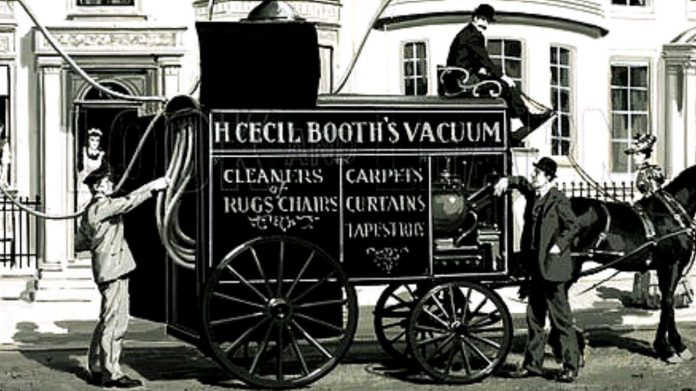Premier aspirateur, Hubert Cecil Booth inventeur